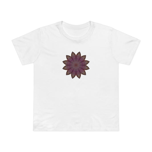 Women’s Maple Tee - Love Light Mandalas No.6