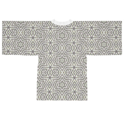 Long Sleeve Kimono Robe - P5 Kaleidoscopic No.19