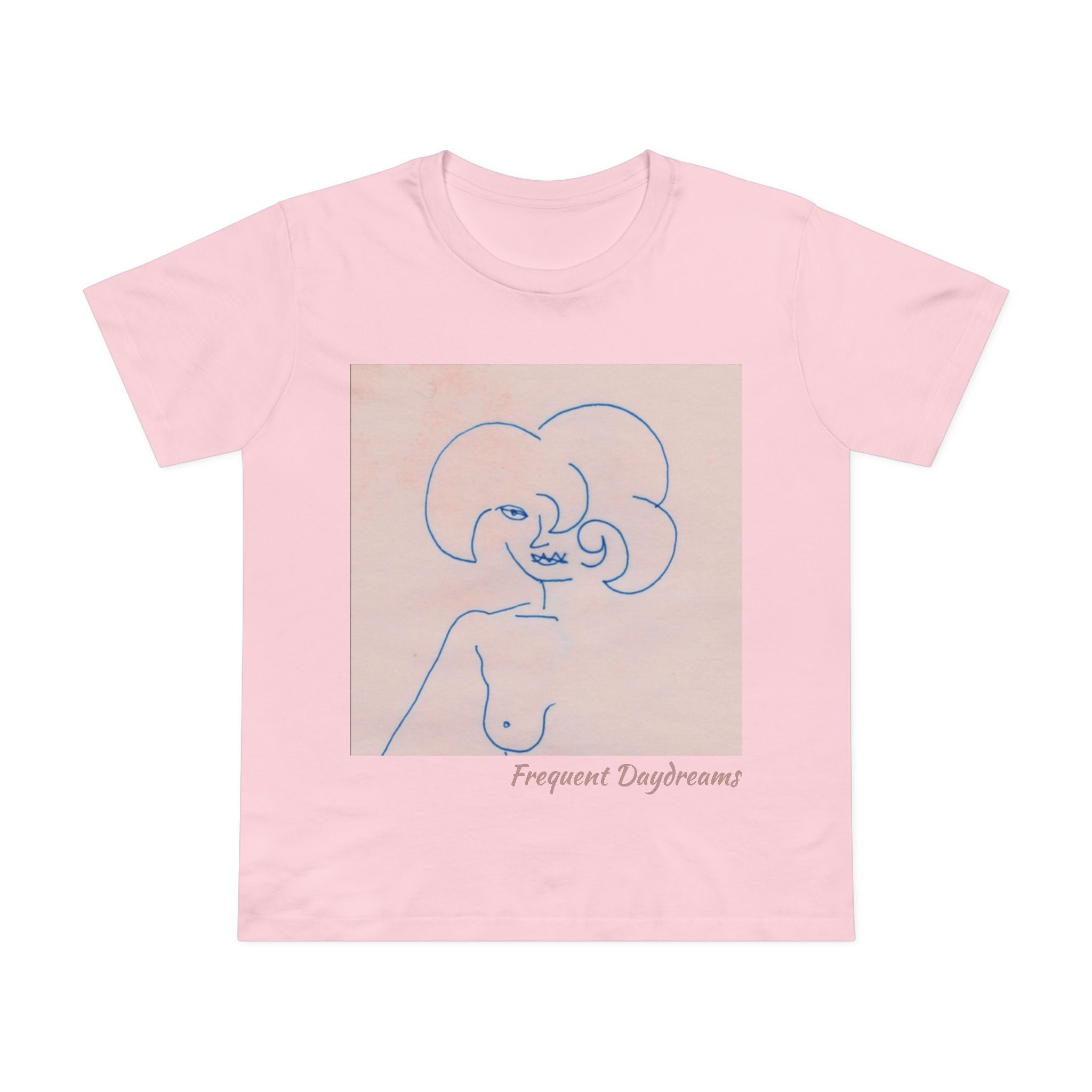 Women’s Maple Tee - Frequent Daydreams Sketch No.45