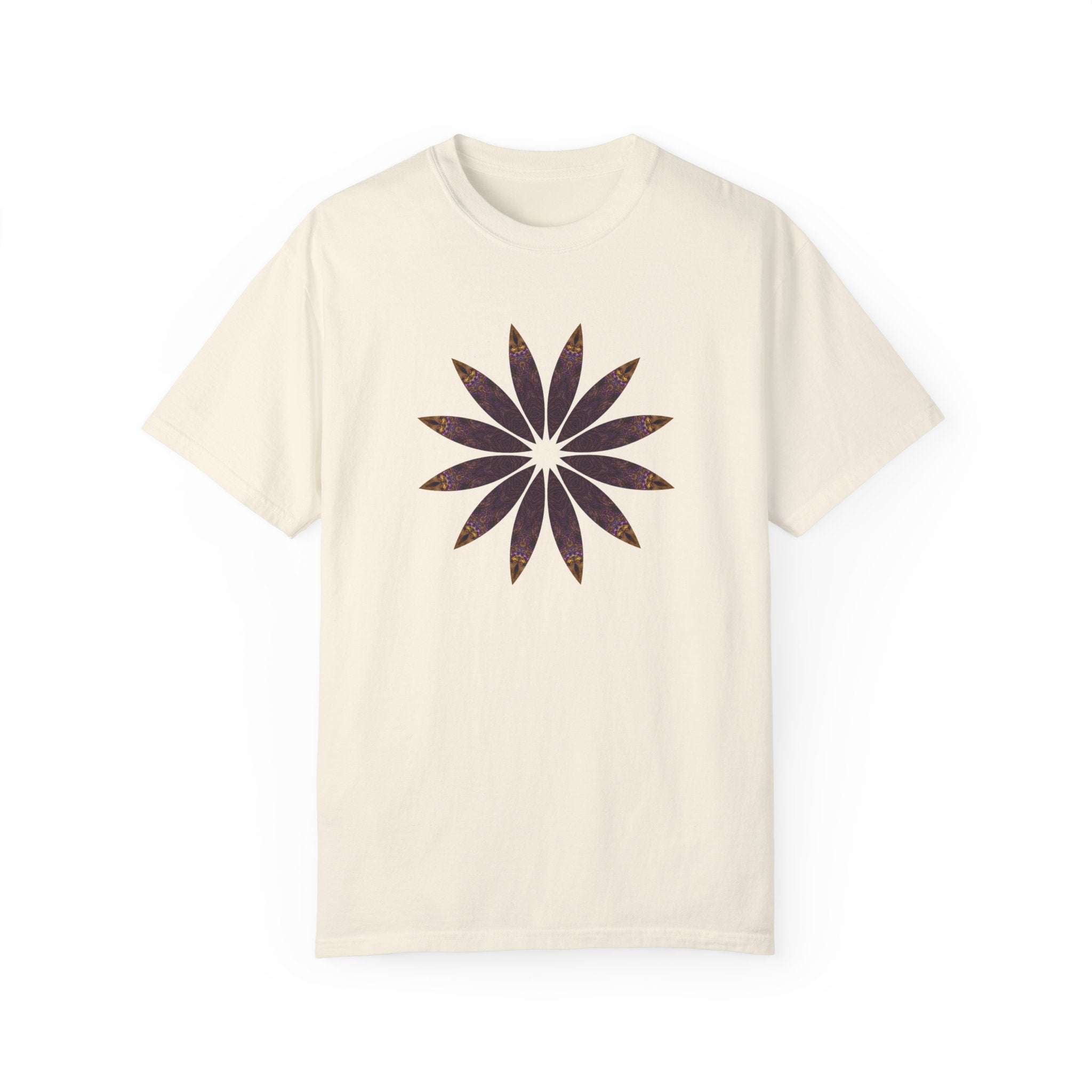 Unisex Garment-Dyed T-shirt - Love Light Mandalas No.2