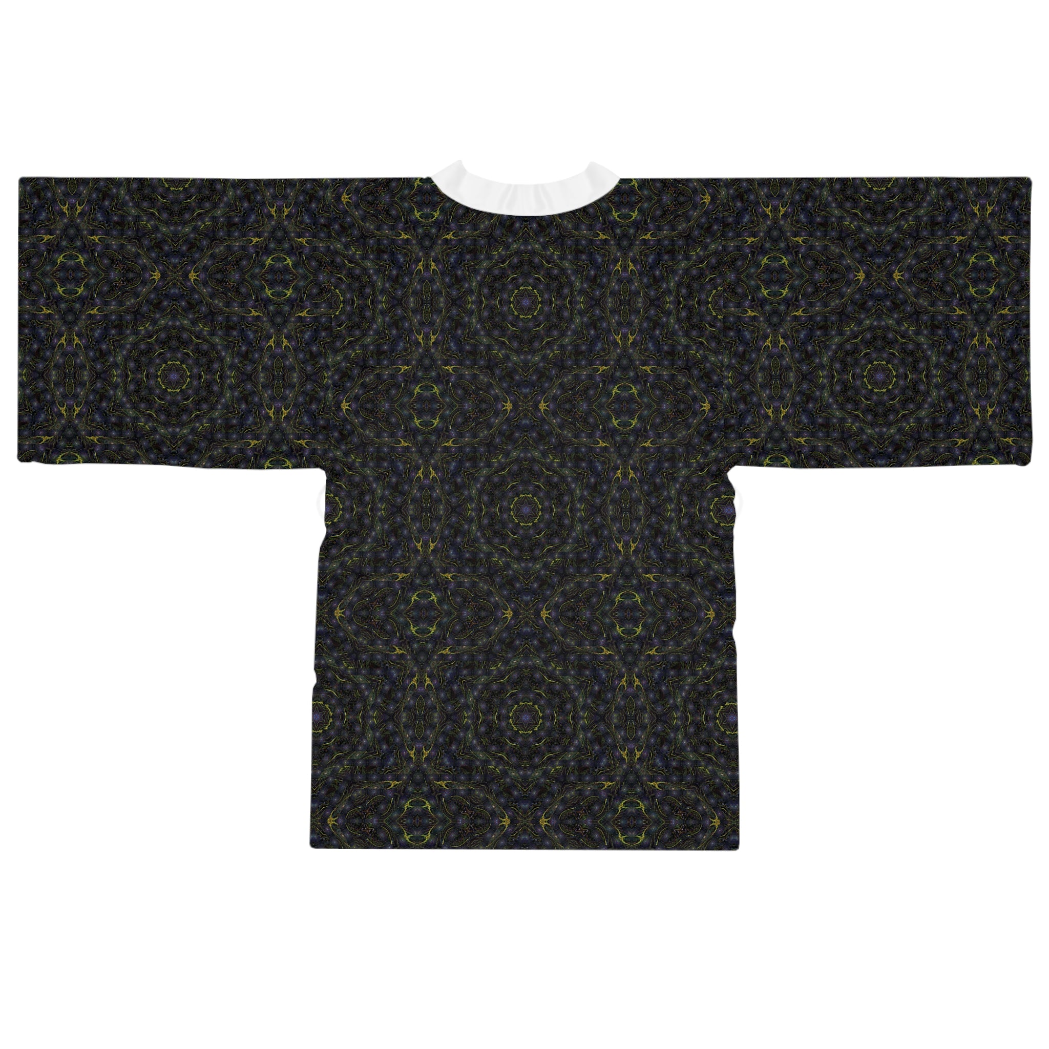 Long Sleeve Kimono Robe - P5 Kaleidoscopic No.8