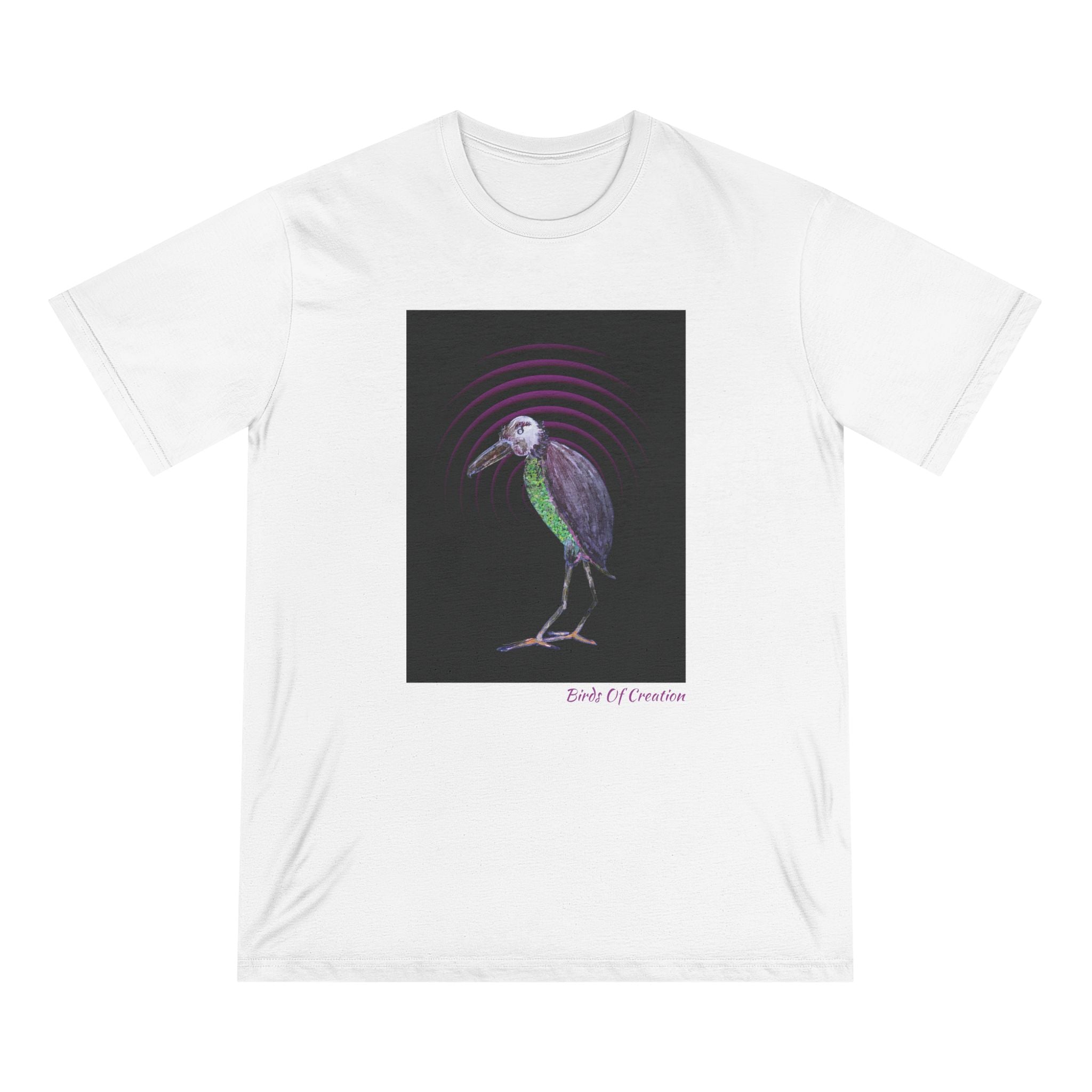 Organic Staple T-shirt - Birds Of Creation No.2b