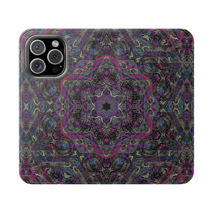 iPhone 16 Flip Case - P5 Kaleidoscopic No.33