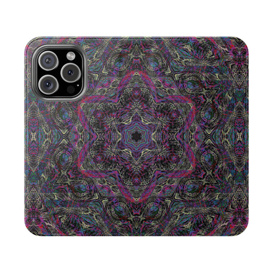 iPhone 16 Flip Case - P5 Kaleidoscopic No.33