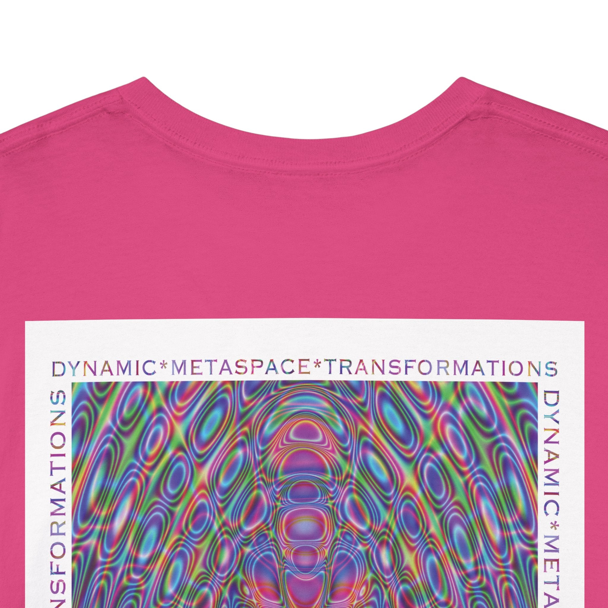 Unisex Heavy Cotton Tee (Back) - DMT Seer No.1