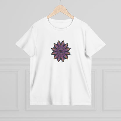 Women’s Maple Tee - Love Light Mandalas No.24