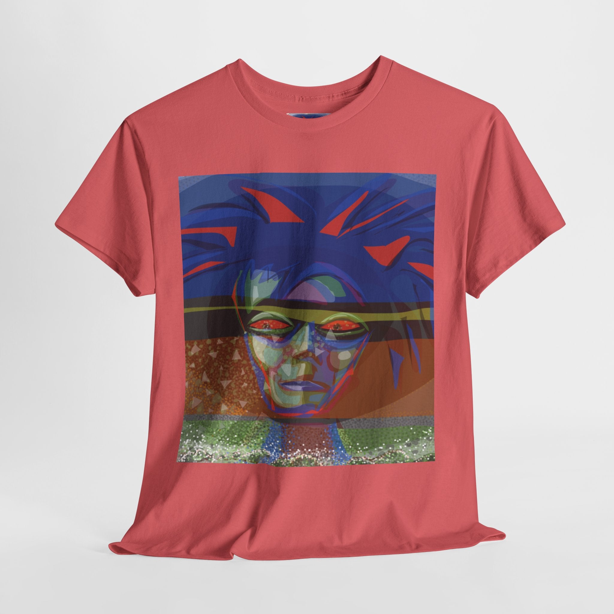 Unisex Heavy Cotton Tee - The Traveller Series (Seeing)