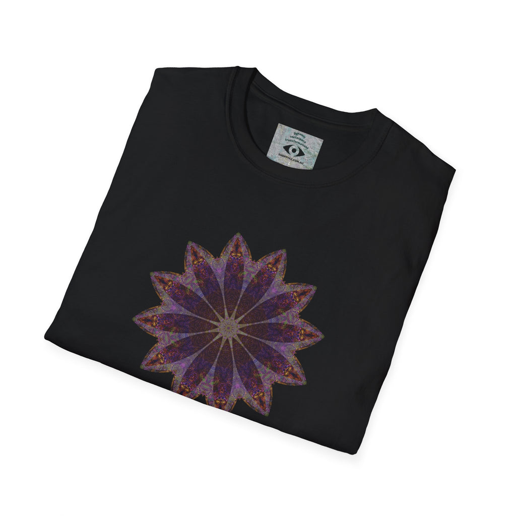 Unisex Softstyle T-Shirt - Love Light Mandalas No.11