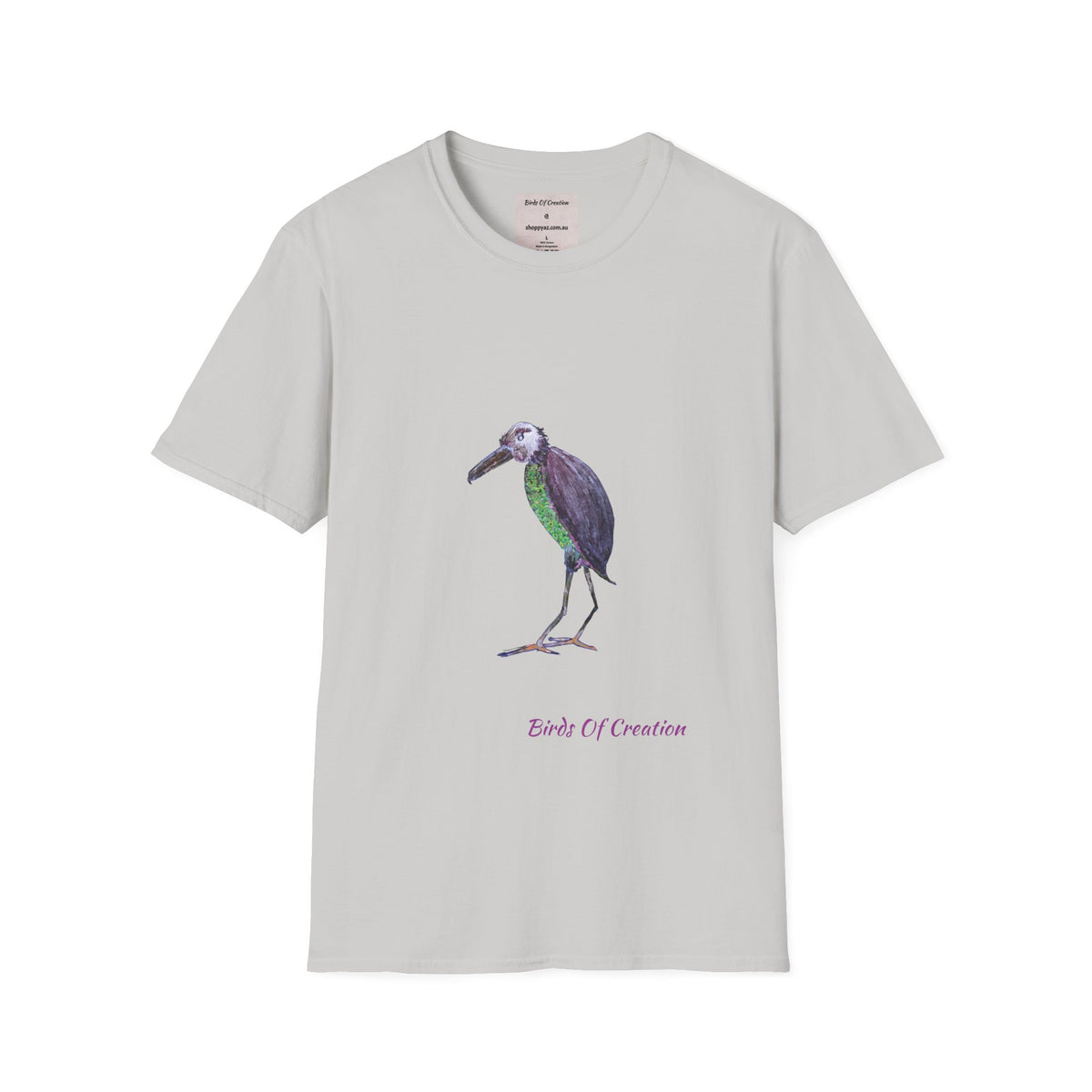 Unisex Softstyle T-Shirt - Birds Of Creation No.2