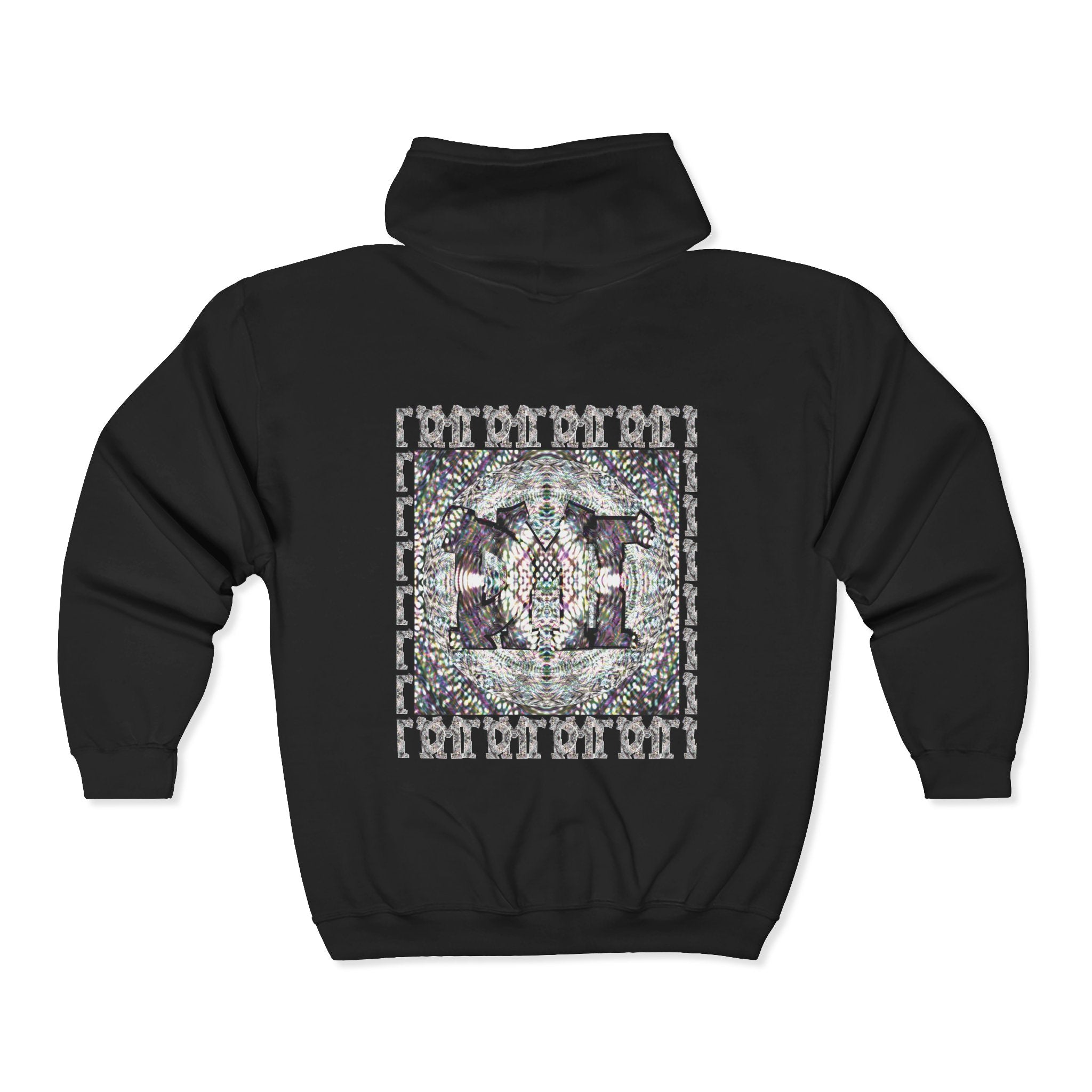 Unisex Heavy Blend™ Full Zip Hooded Sweatshirt - DMT Scribe No.8