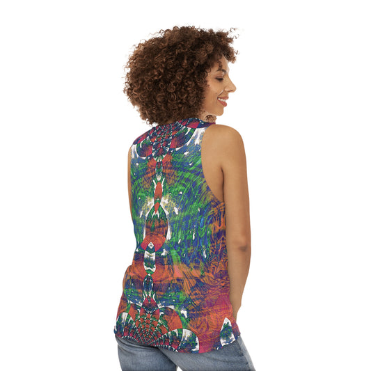 Unisex Tank Top - Love Light Fractals No.2