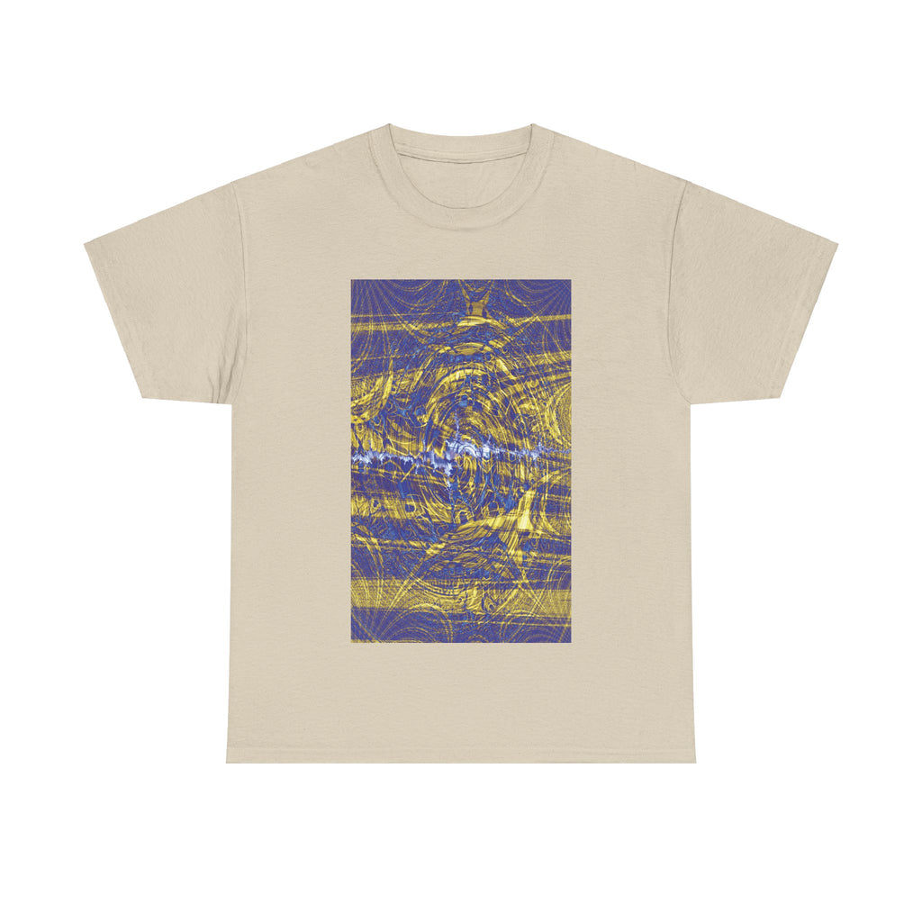 Unisex Heavy Cotton Tee - Love Light Fractals No.1