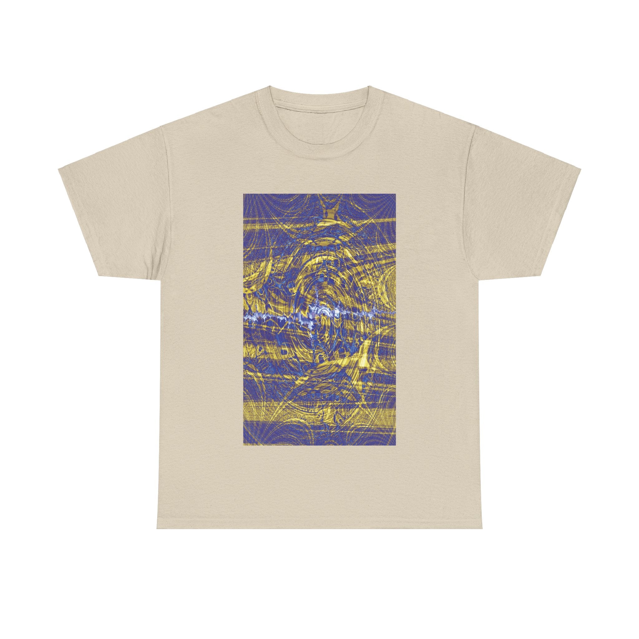 Unisex Heavy Cotton Tee - Love Light Fractals No.1