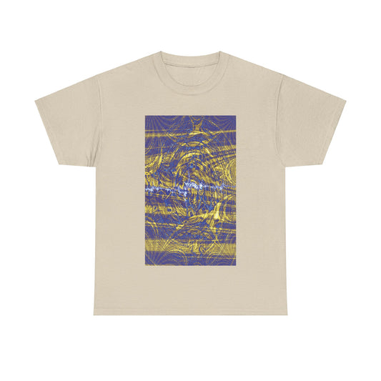 Unisex Heavy Cotton Tee - Love Light Fractals No.1