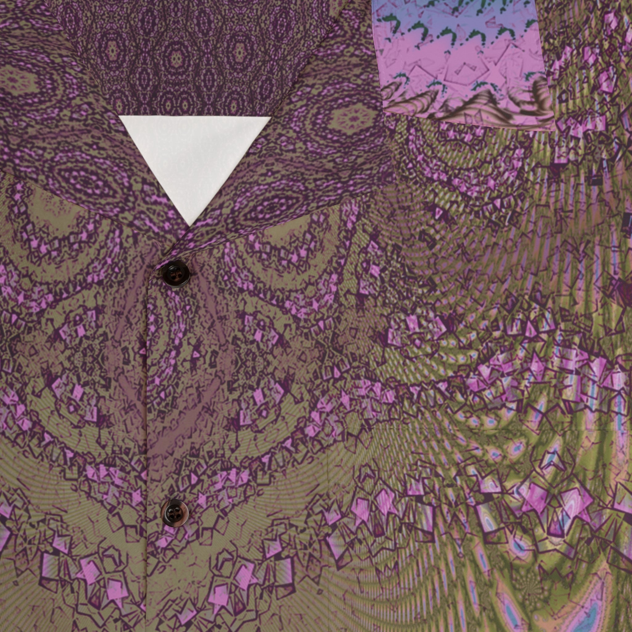 Hawaiian Shirt - Love Light Fractals No.11