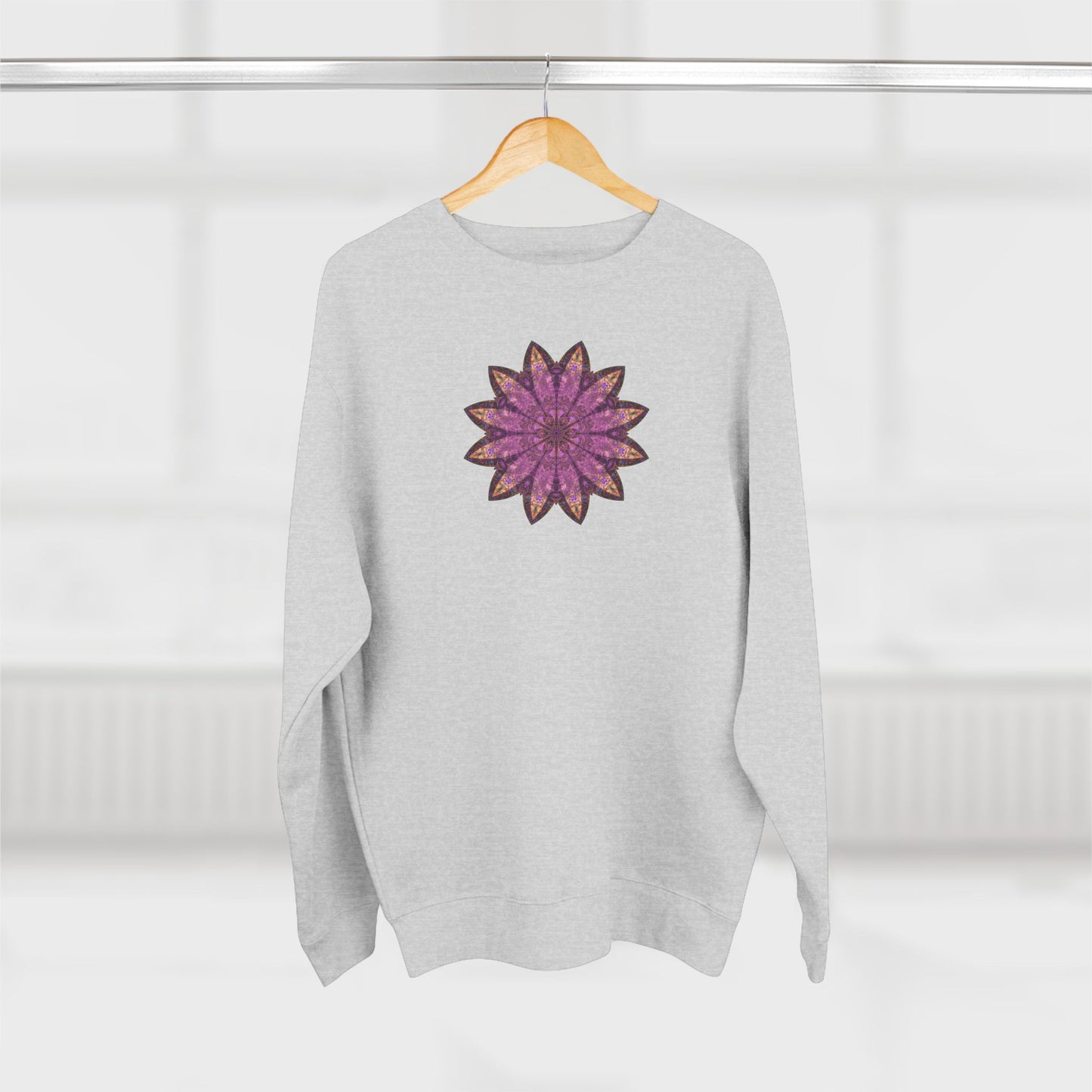 Unisex Crewneck Sweatshirt - Love Light Mandalas No.16