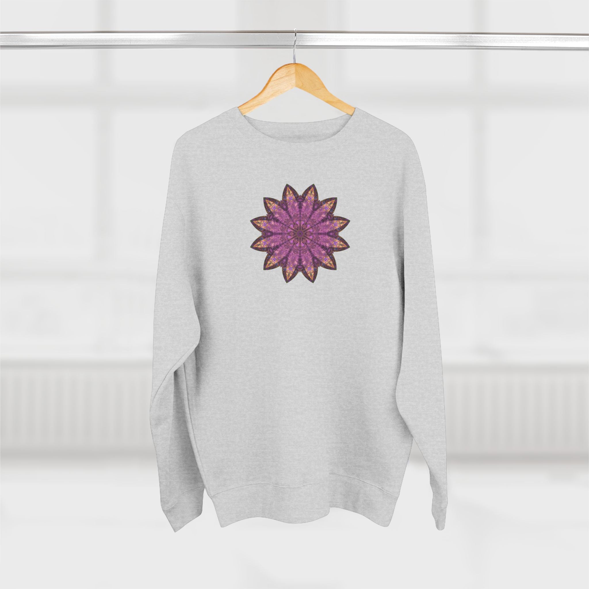Unisex Crewneck Sweatshirt - Love Light Mandalas No.16
