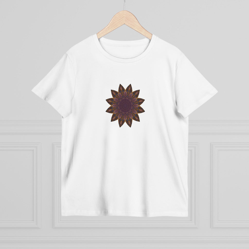 Women’s Maple Tee - Love Light Mandalas No.1