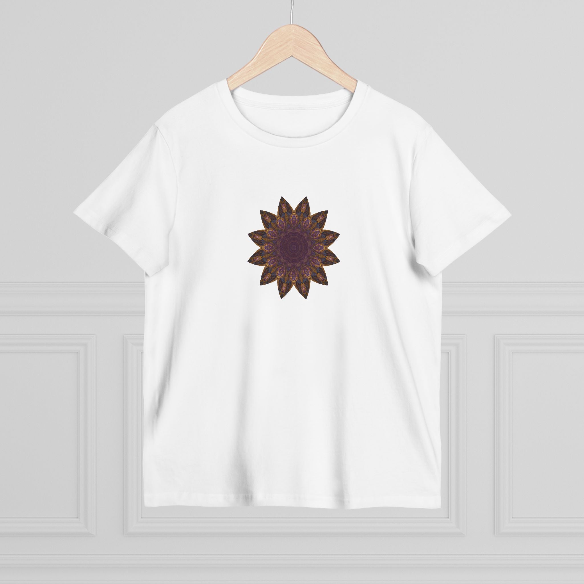Women’s Maple Tee - Love Light Mandalas No.1