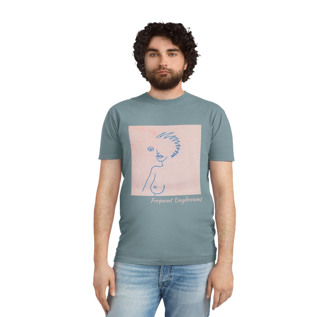 Unisex Faded Shirt - Frequent Daydreams Sketch No.46