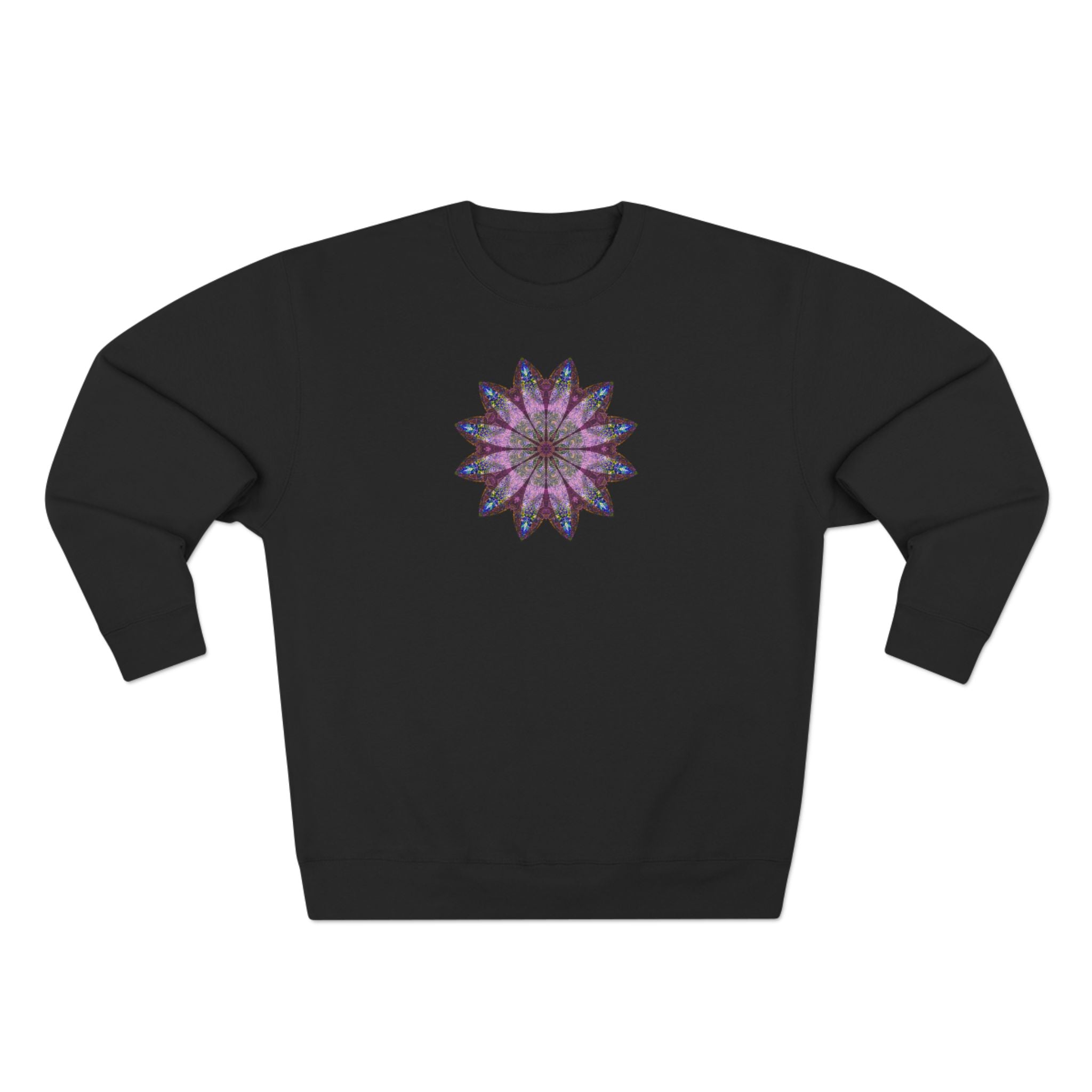 Unisex Crewneck Sweatshirt - Love Light Mandalas No.19