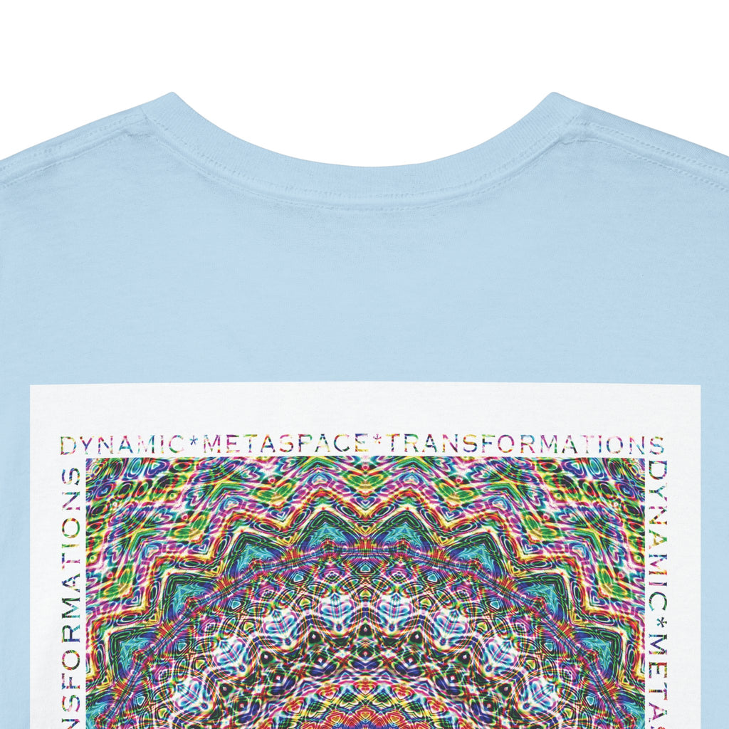 Unisex Heavy Cotton Tee (Back) - DMT Seer No.7