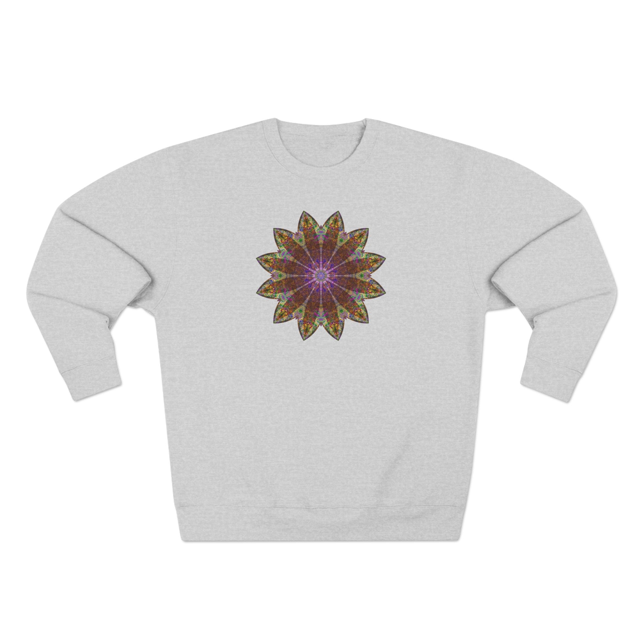 Unisex Crewneck Sweatshirt - Love Light Mandalas No.13