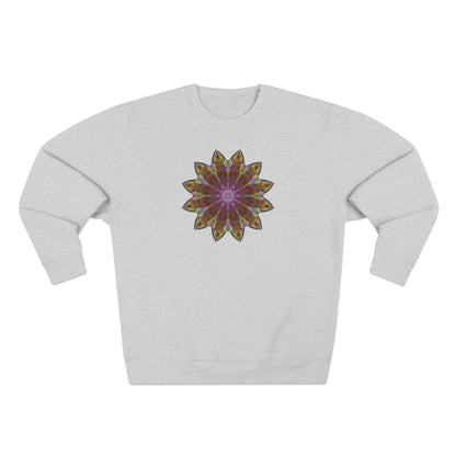 Unisex Crewneck Sweatshirt - Love Light Mandalas No.13