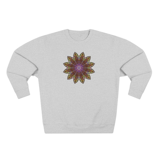 Unisex Crewneck Sweatshirt - Love Light Mandalas No.13