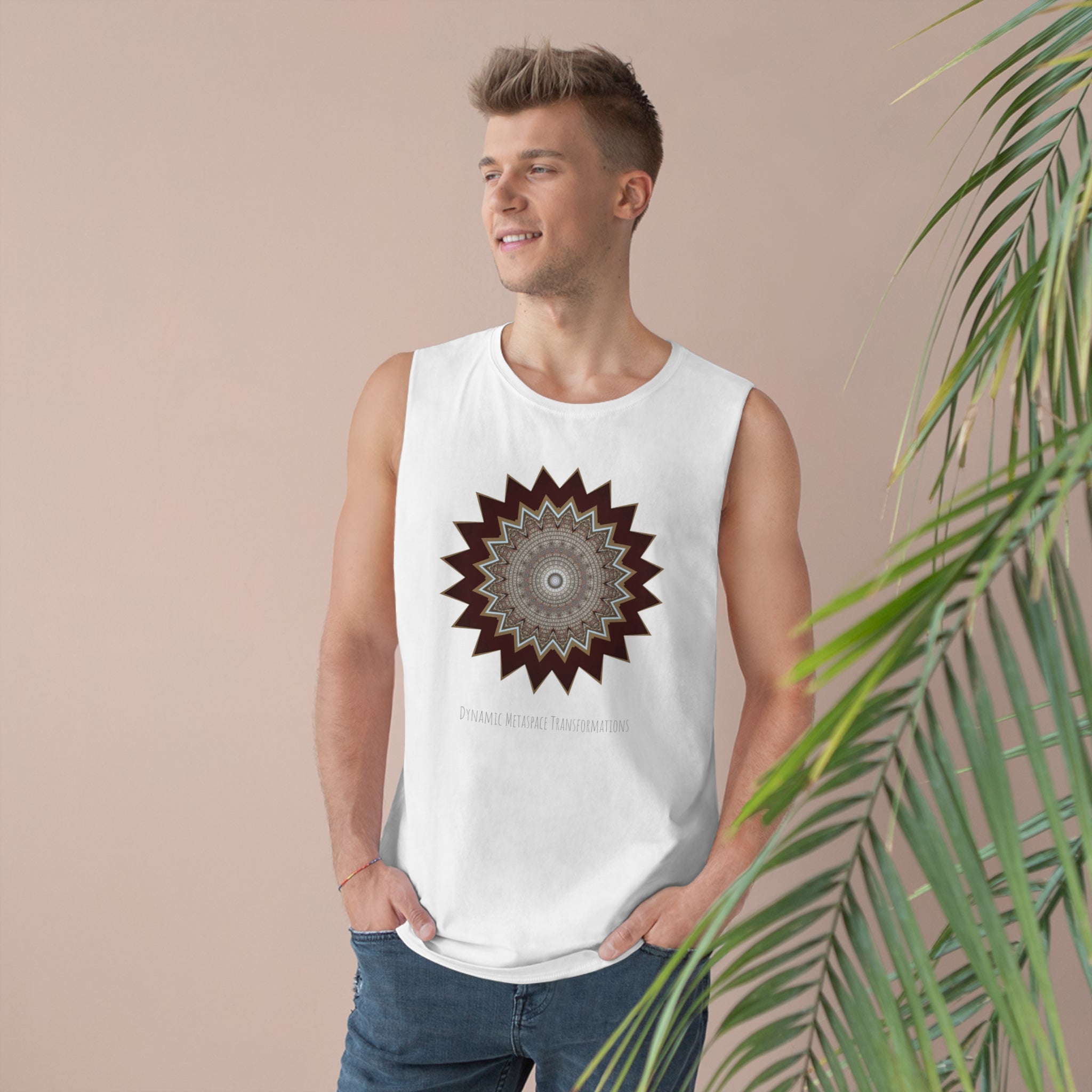 Unisex Barnard Tank - Mycelium Mandalas No.1