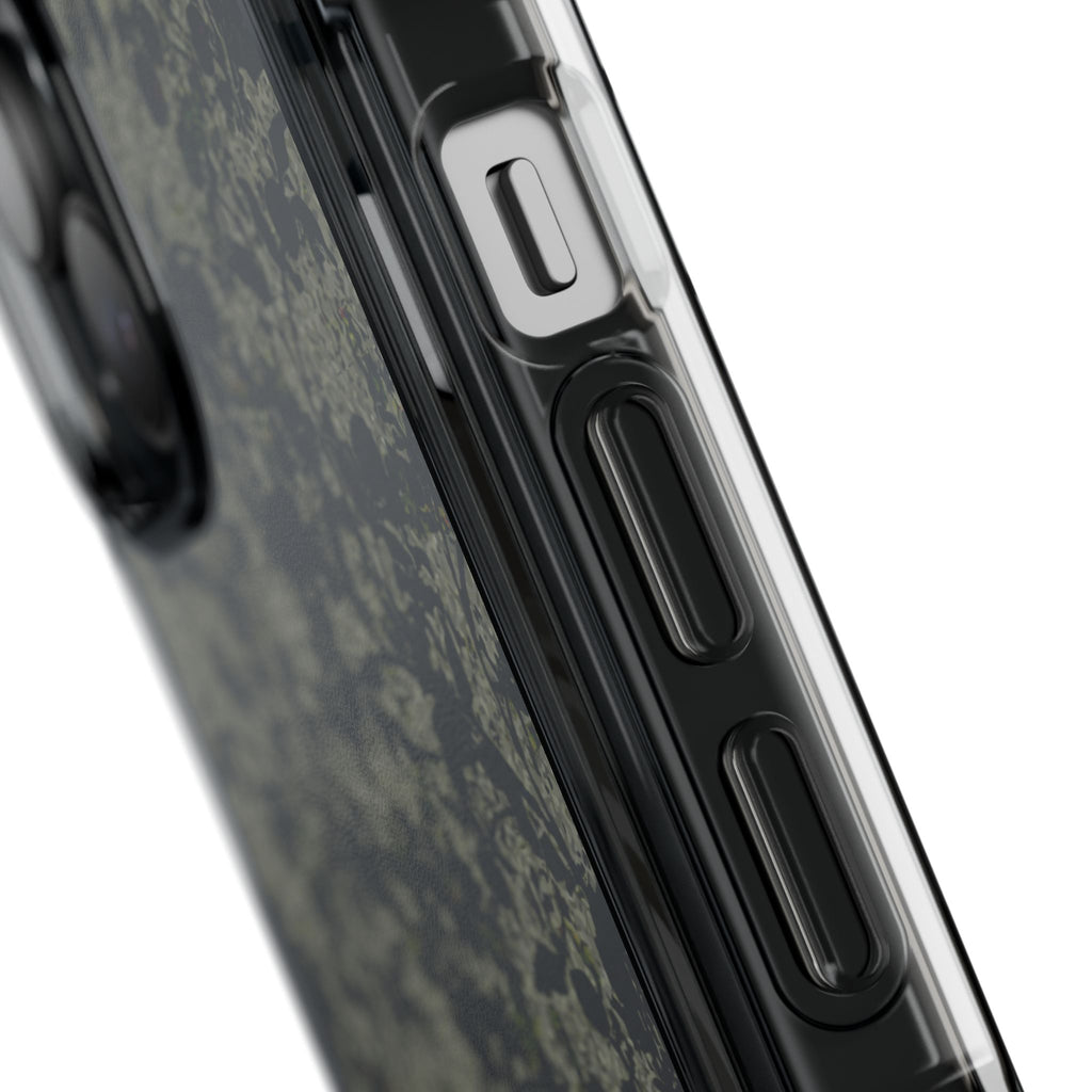 iPhone 15 Magnetic Clear Impact Case - Hidden Weave Series V3 No.25
