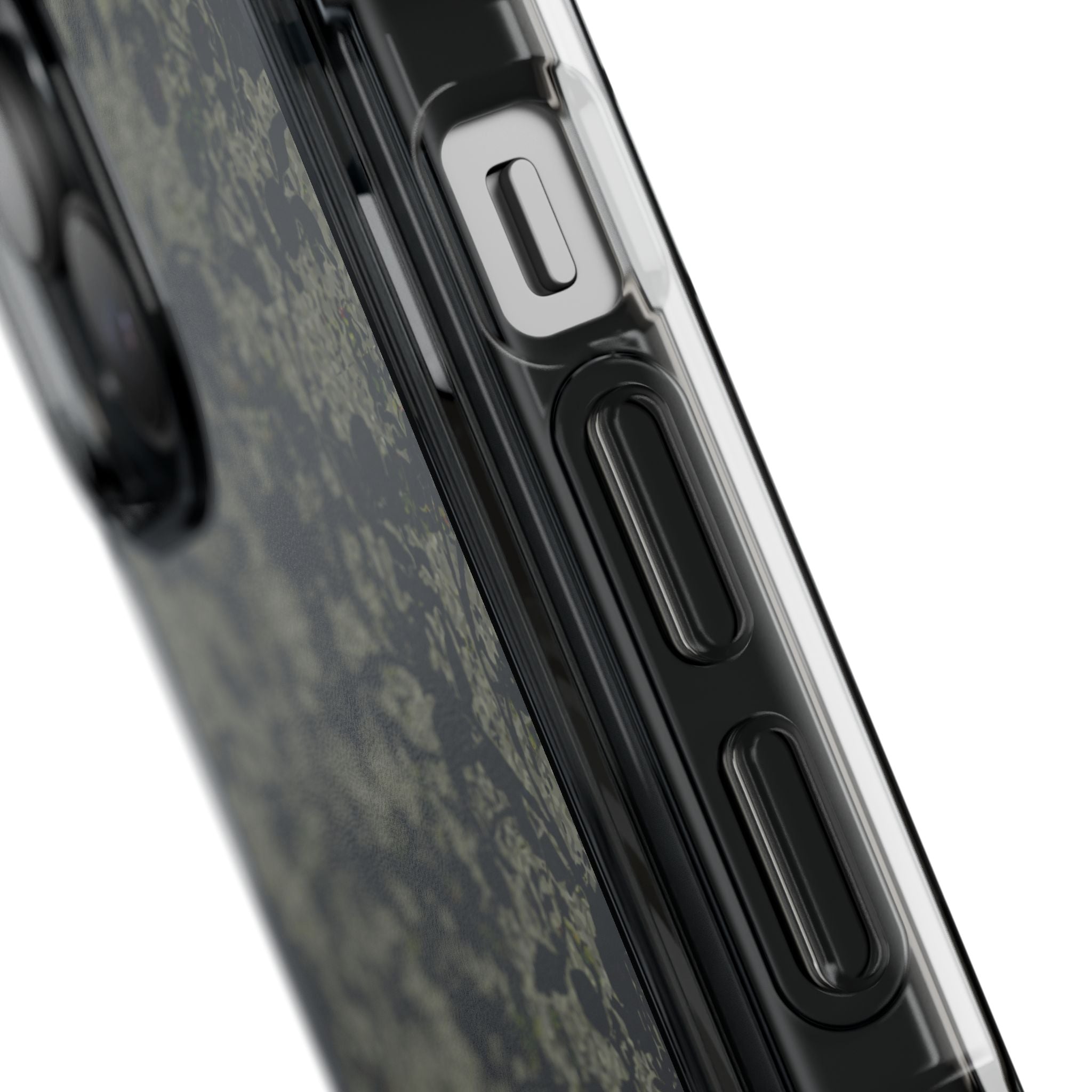 iPhone 15 Magnetic Clear Impact Case - Hidden Weave Series V3 No.25