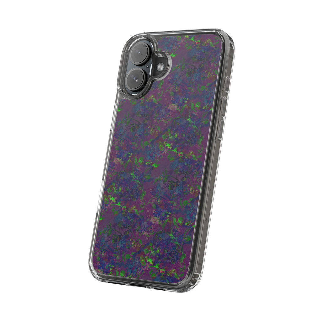 iPhone 16 Clear Case – Hidden Weave Series V3 No.23