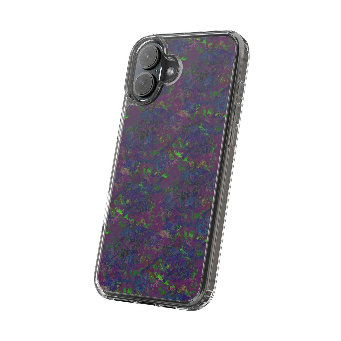 iPhone 16 Clear Case – Hidden Weave Series V3 No.23