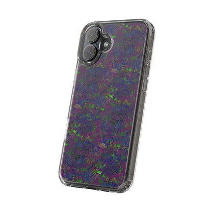 iPhone 16 Clear Case – Hidden Weave Series V3 No.23