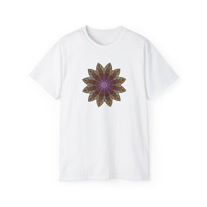Unisex Ultra Cotton Tee - Love Light Mandalas No.13