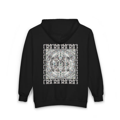 Unisex Heavy Blend™ Full Zip Hooded Sweatshirt - DMT Scribe No.12