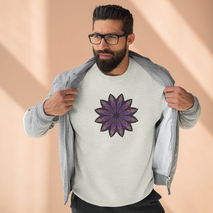 Unisex Crewneck Sweatshirt - Love Light Mandalas No.24