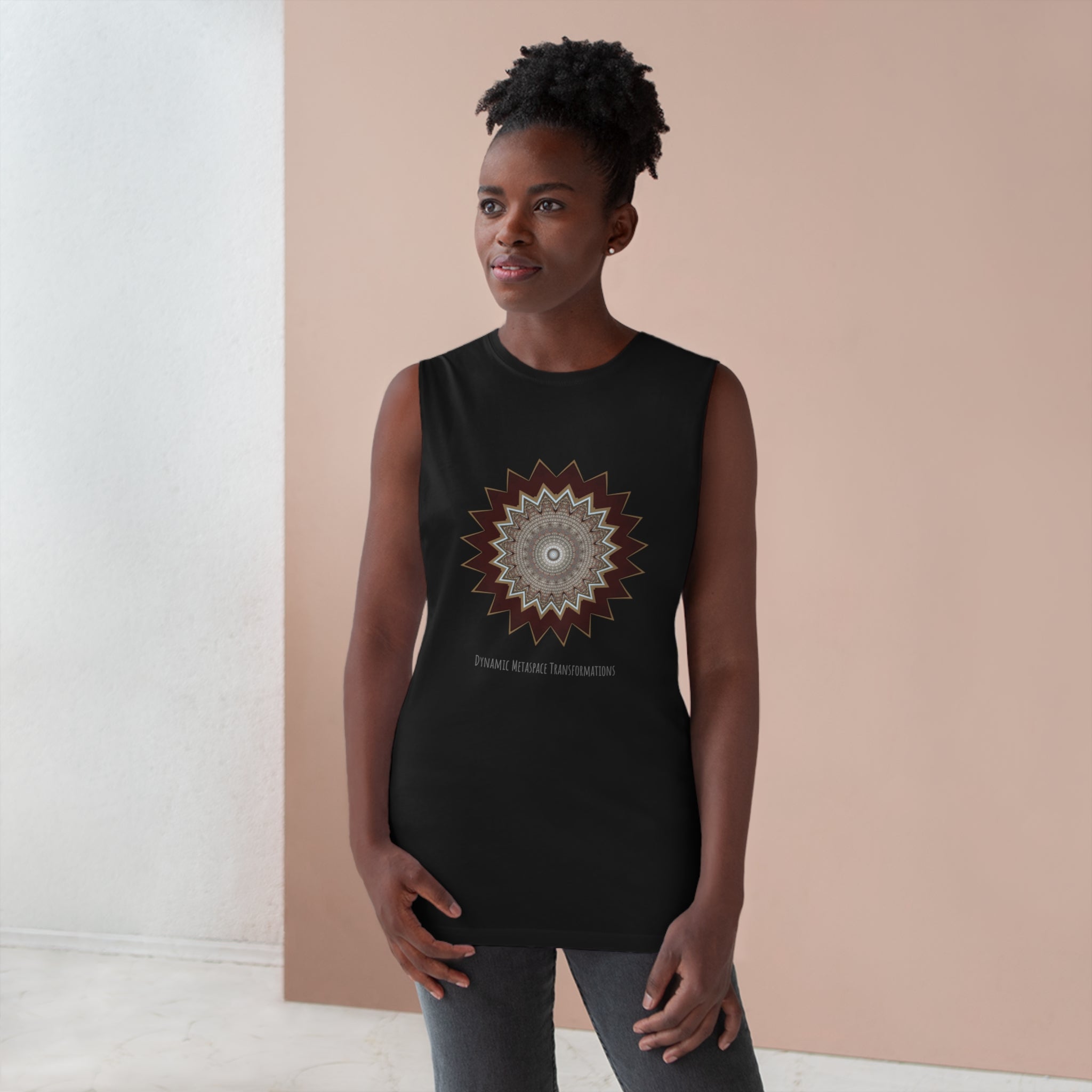 Unisex Barnard Tank - Mycelium Mandalas No.1