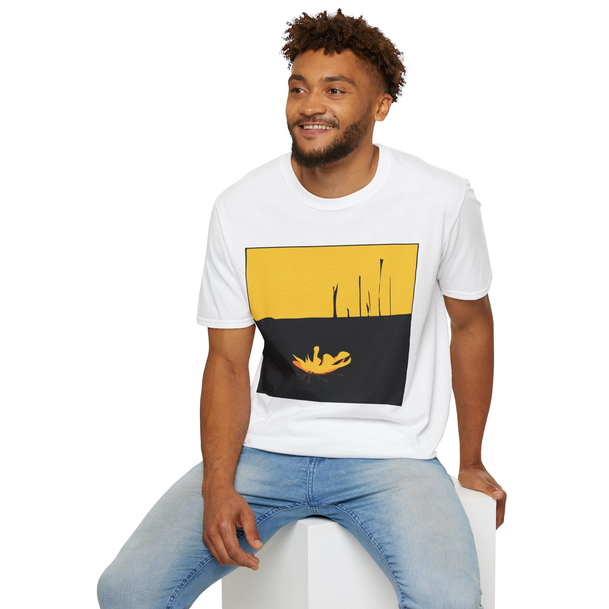 Unisex Softstyle T-Shirt - The Traveller Series (Fire)
