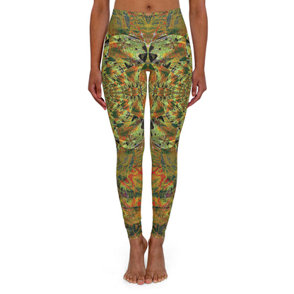 Spandex Leggings - Love Light Fractals No.4a