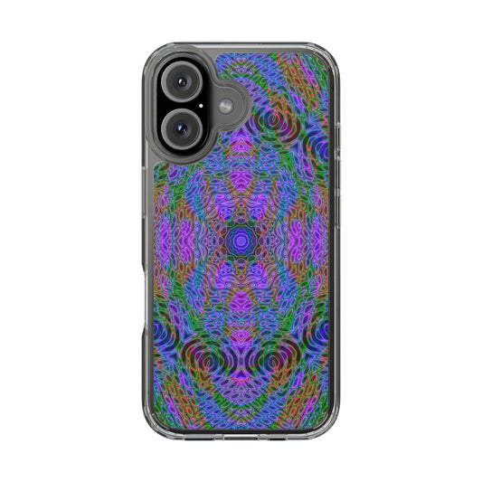 iPhone 16 Clear Case – DMT Seer No.21