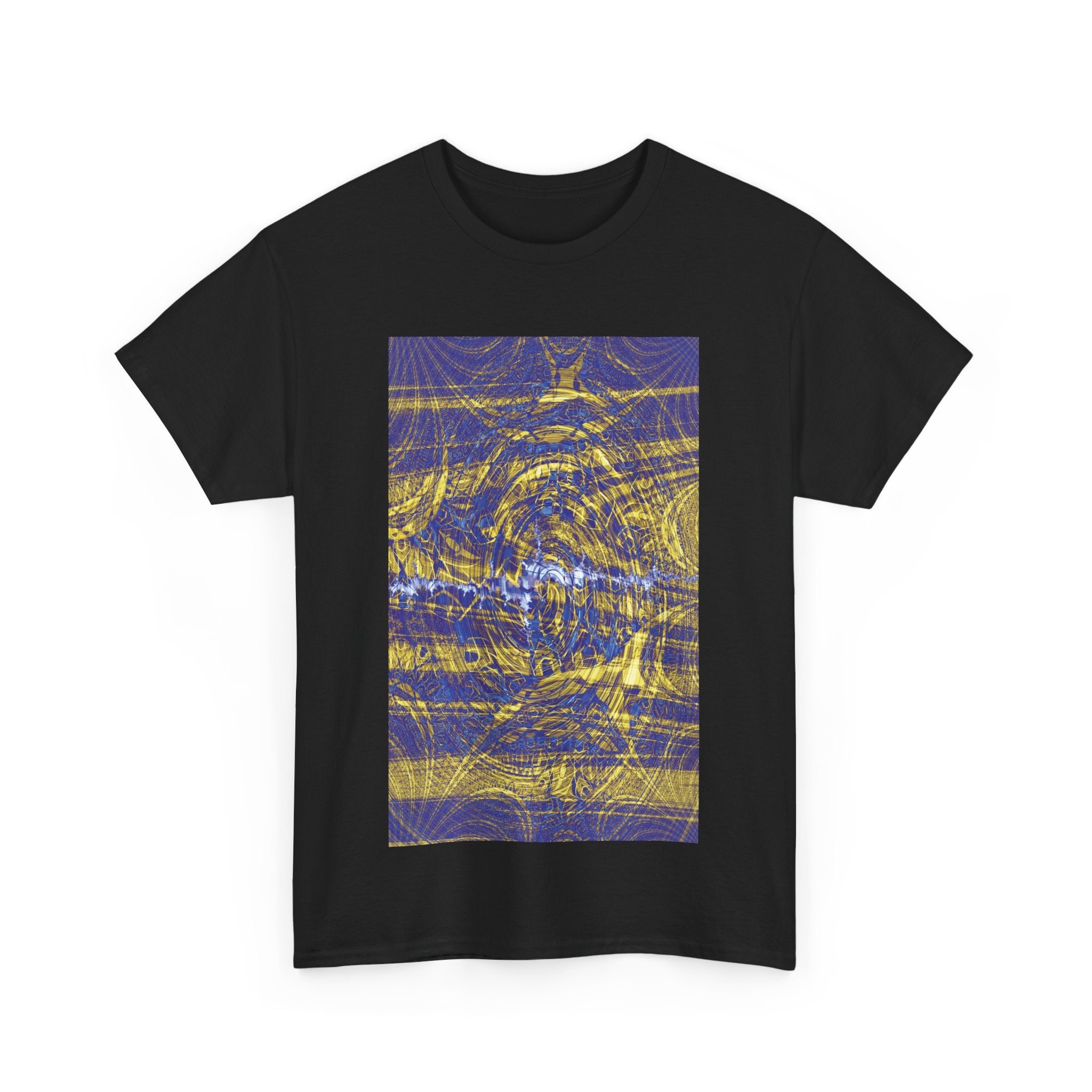 Unisex Heavy Cotton Tee - Love Light Fractals No.1