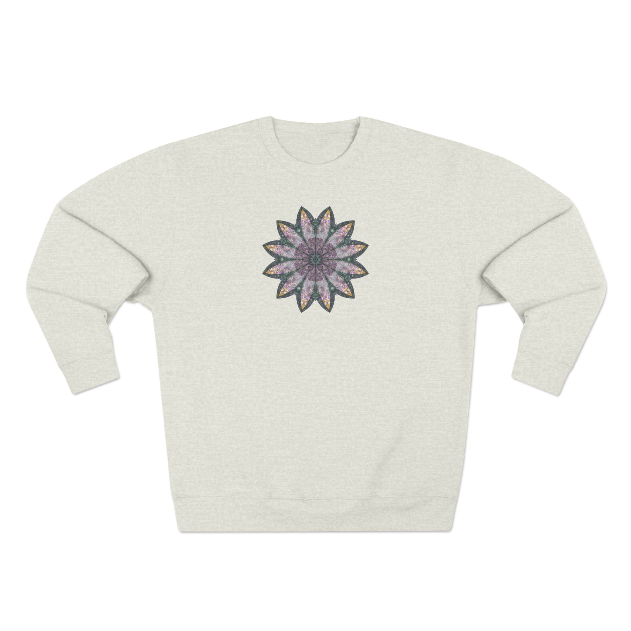 Unisex Crewneck Sweatshirt - Love Light Mandalas No.21
