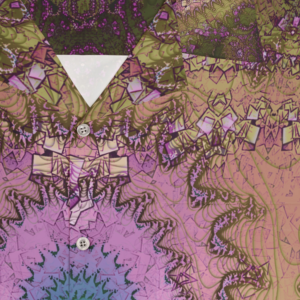 Hawaiian Shirt - Love Light Fractals No.8
