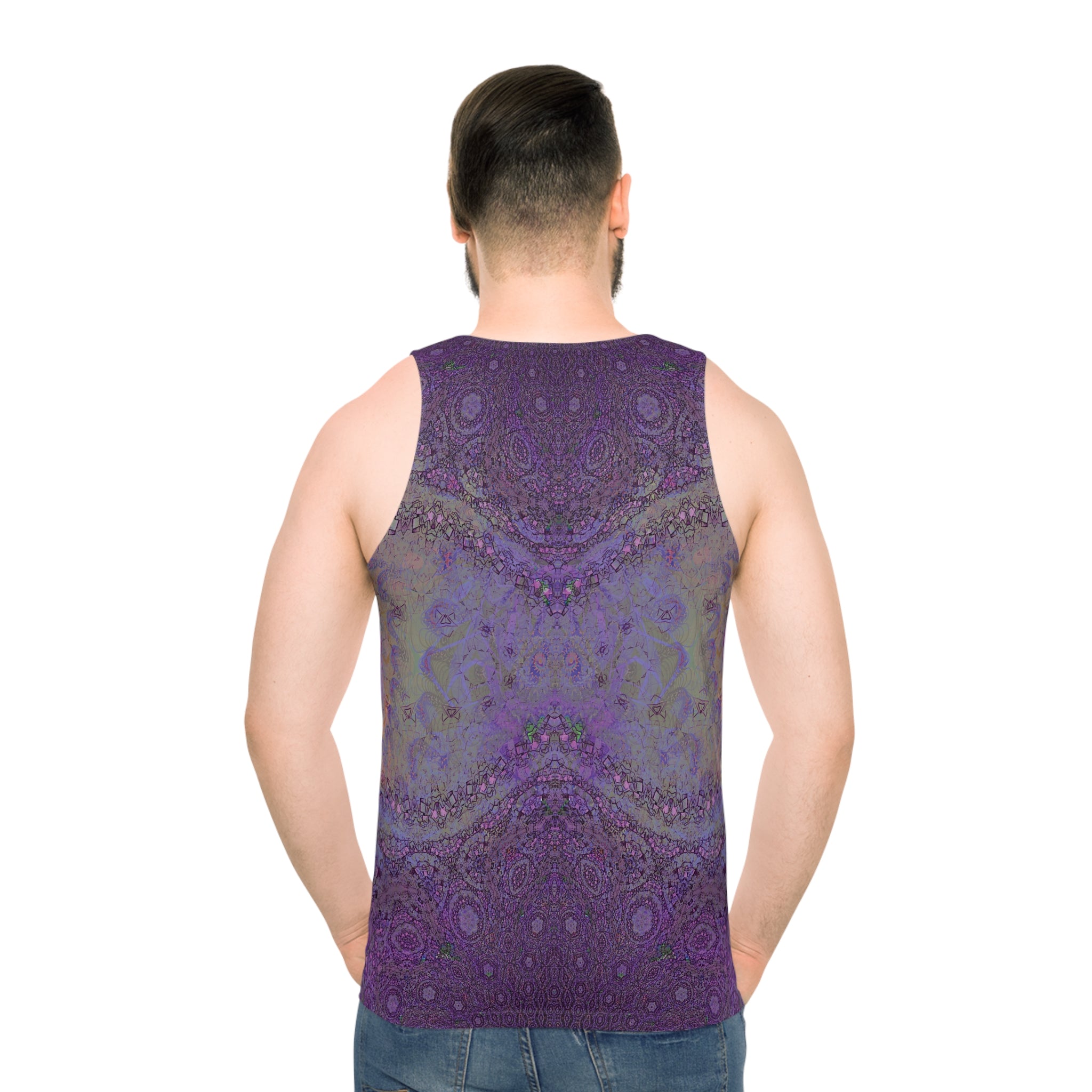 Unisex Tank Top - Love Light Fractals No.13