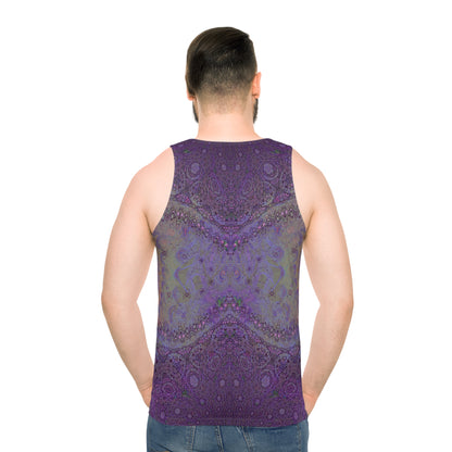 Unisex Tank Top - Love Light Fractals No.13