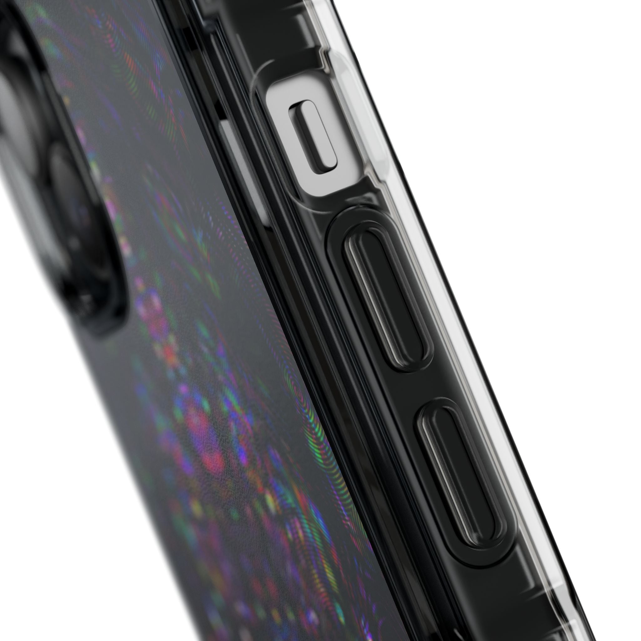 iPhone 15 Magnetic Clear Impact Case - DMT Scribe Tiles No.3
