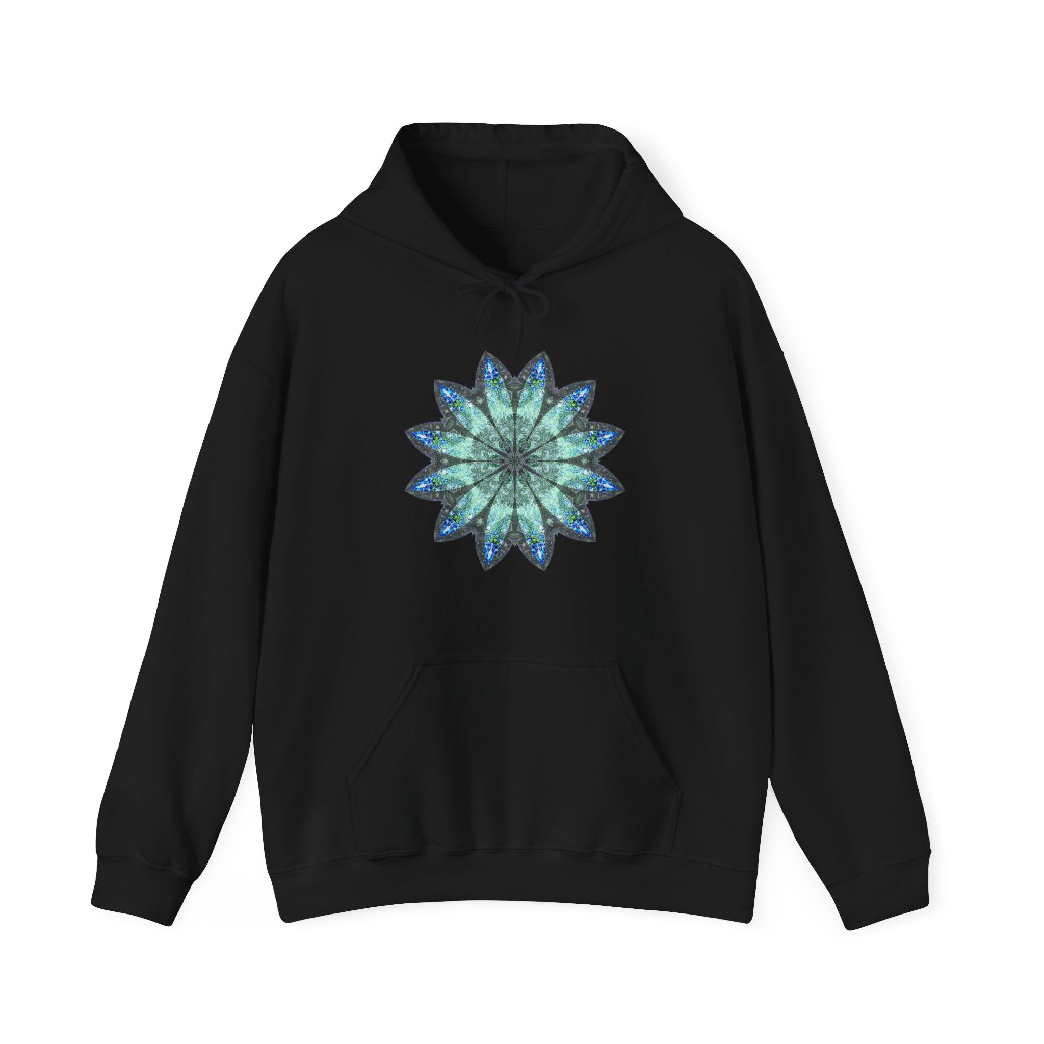 Unisex Heavy Blend™ Hooded Sweatshirt - Love Light Mandalas No.20