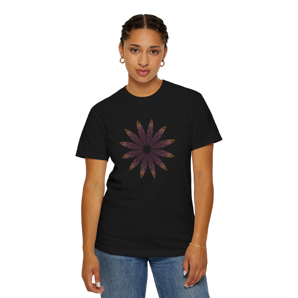 Unisex Garment-Dyed T-shirt - Love Light Mandalas No.2